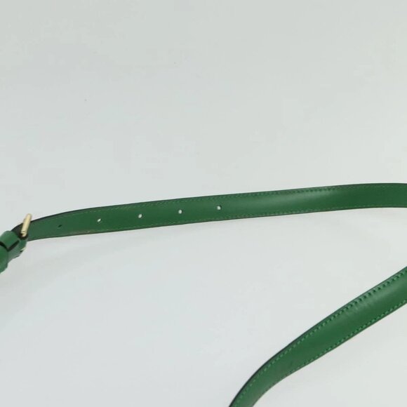 LOUIS VUITTON Epi Capuchin Shoulder Bag Green M52344 LV Auth 131777 - Picture 9 of 16